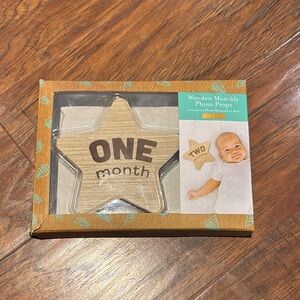 Wooden Monthly Photo Props